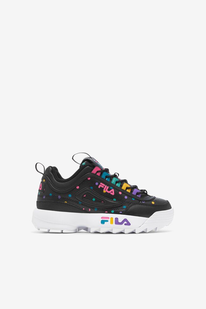 Fila Sneakers Disruptor 2 Premium Kids Black - India BGW-123546